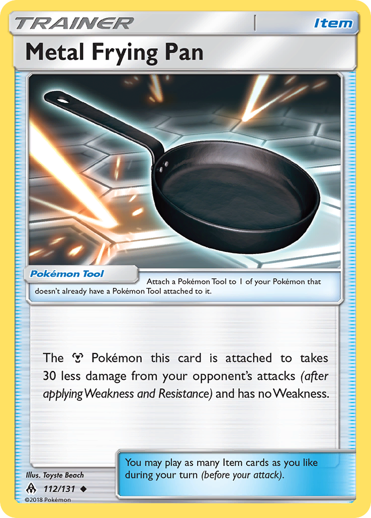 Metal Frying Pan (112/131) [Sun & Moon: Forbidden Light] | GnG Games