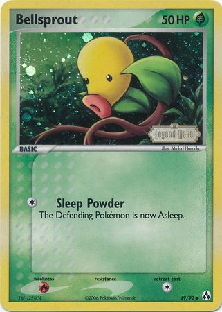 Bellsprout (49/92) (Stamped) [EX: Legend Maker] | GnG Games