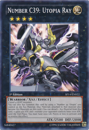 Number C39: Utopia Ray [SP14-EN022] Starfoil Rare | GnG Games