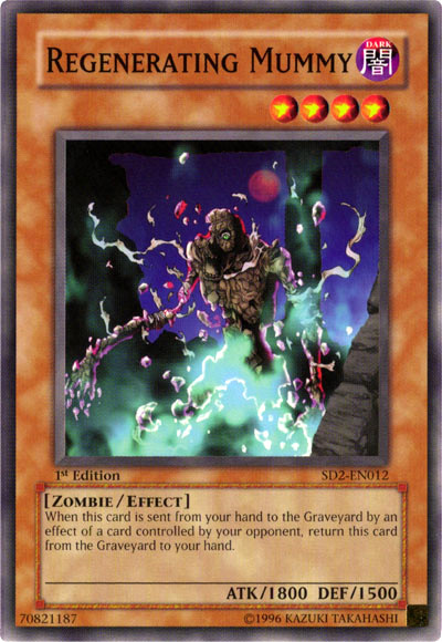 Regenerating Mummy [SD2-EN012] Common | GnG Games