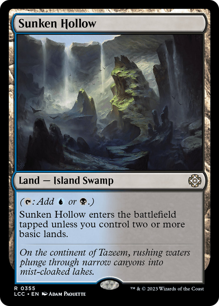 Sunken Hollow [The Lost Caverns of Ixalan Commander] | GnG Games