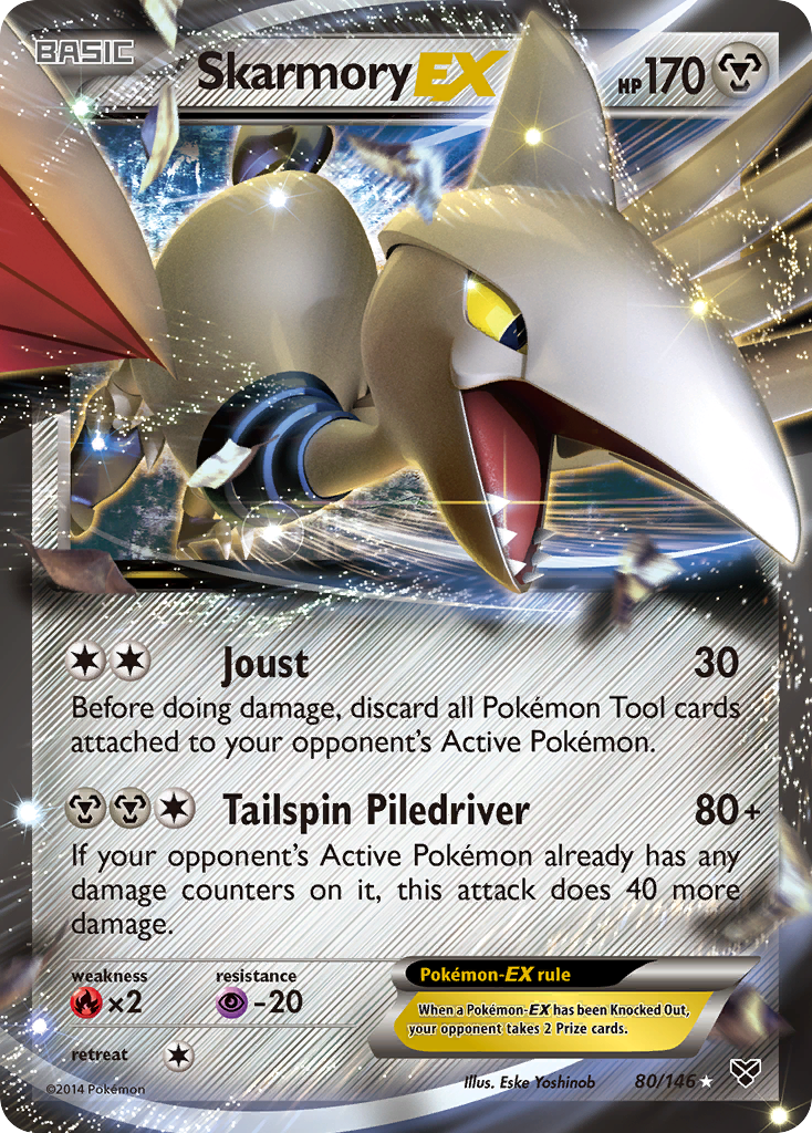 Skarmory EX (80/146) [XY: Base Set] | GnG Games