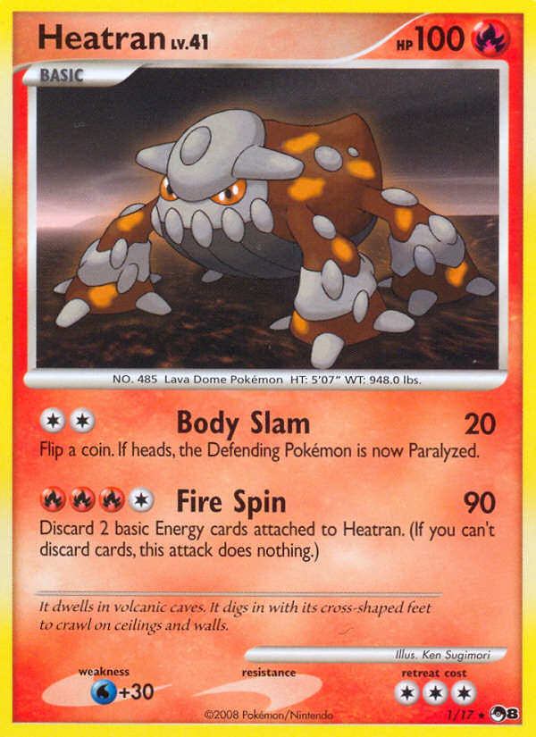 Heatran (1/17) [POP Series 8] | GnG Games