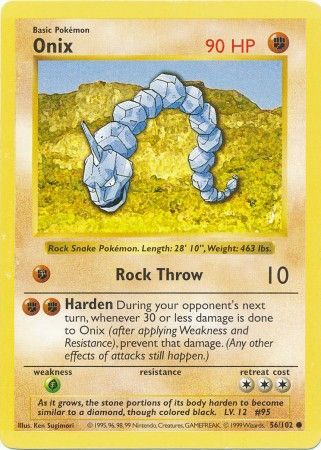 Onix (56/102) [Base Set Shadowless Unlimited] | GnG Games