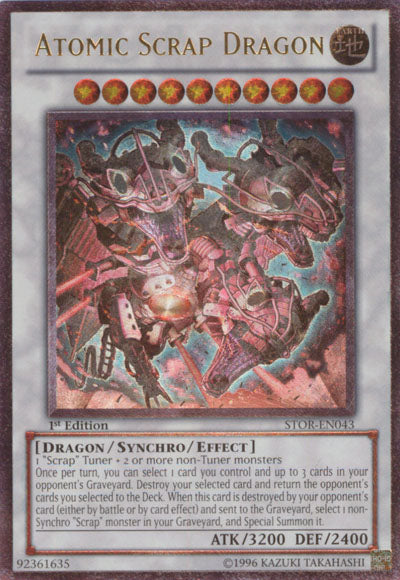 Atomic Scrap Dragon (UTR) [STOR-EN043] Ultimate Rare | GnG Games