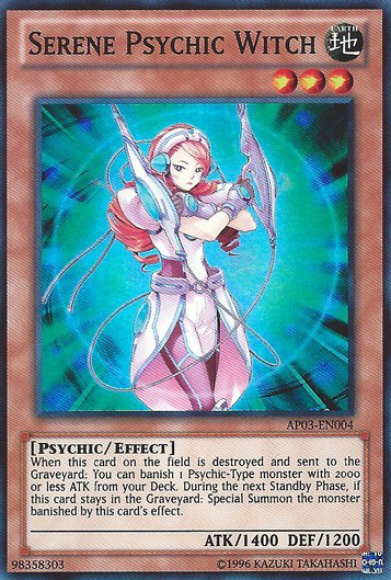 Serene Psychic Witch [AP03-EN004] Super Rare | GnG Games