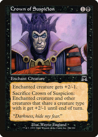 Crown of Suspicion [Onslaught] | GnG Games