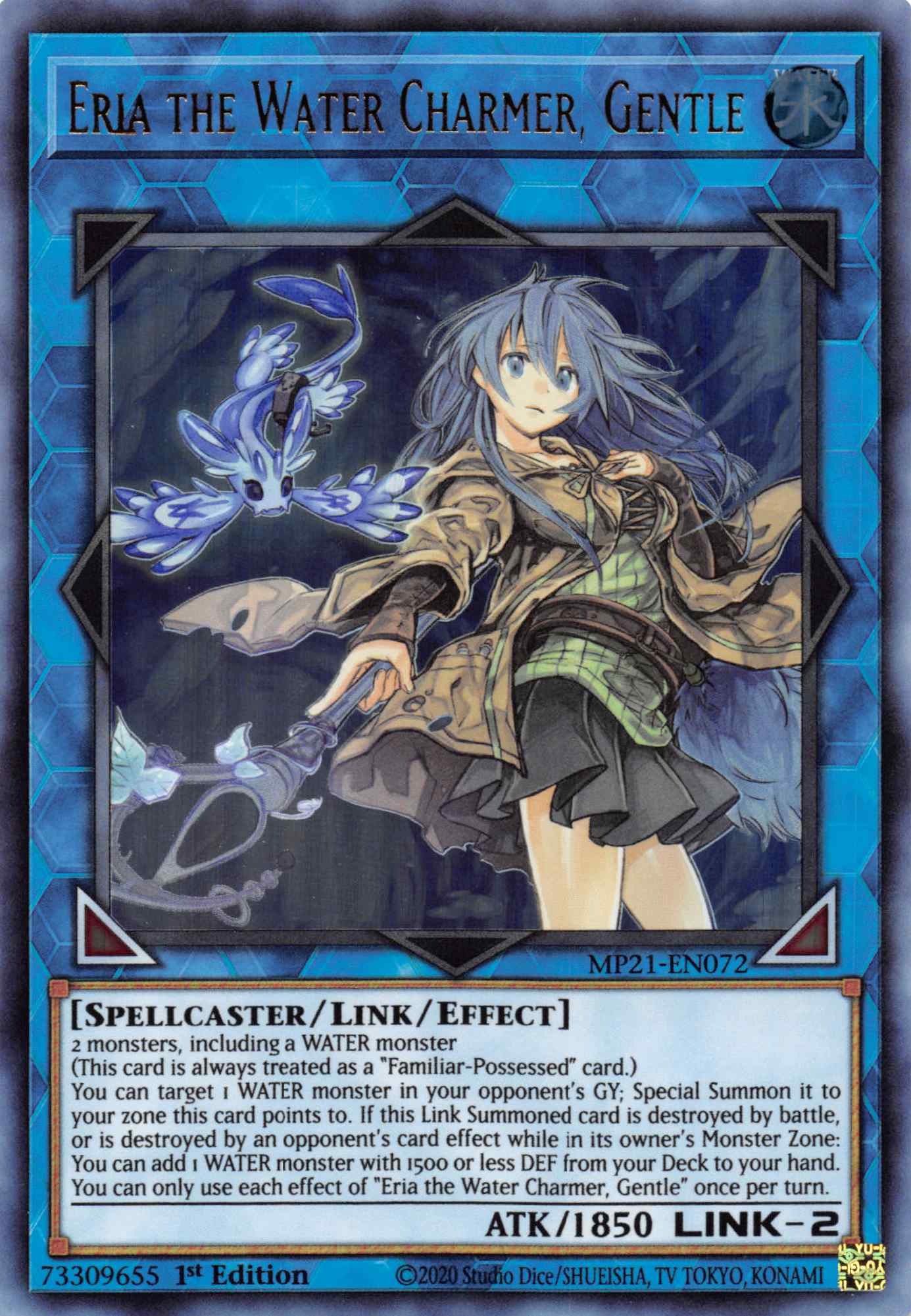 Eria the Water Charmer, Gentle [MP21-EN072] Ultra Rare | GnG Games