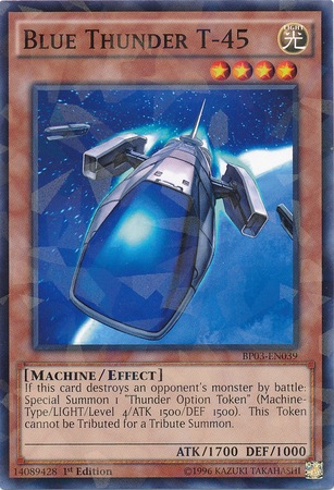 Blue Thunder T-45 (Shatterfoil) [BP03-EN039] Shatterfoil Rare | GnG Games