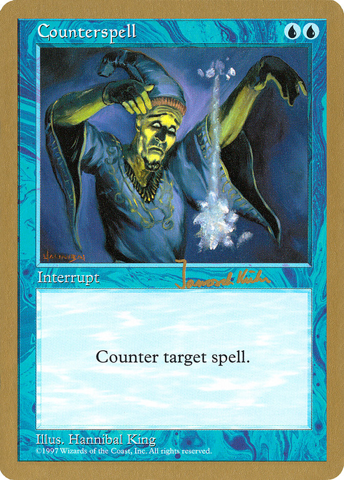 Counterspell (Janosch Kuhn) [World Championship Decks 1997] | GnG Games