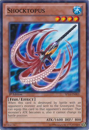 Shocktopus [SP14-EN005] Starfoil Rare | GnG Games