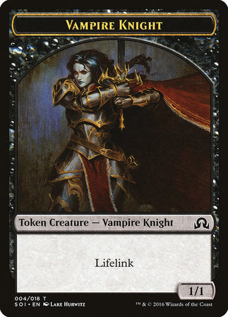 Vampire Knight Token [Shadows over Innistrad Tokens] | GnG Games