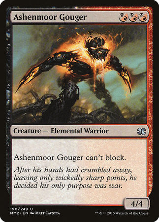 Ashenmoor Gouger [Modern Masters 2015] | GnG Games