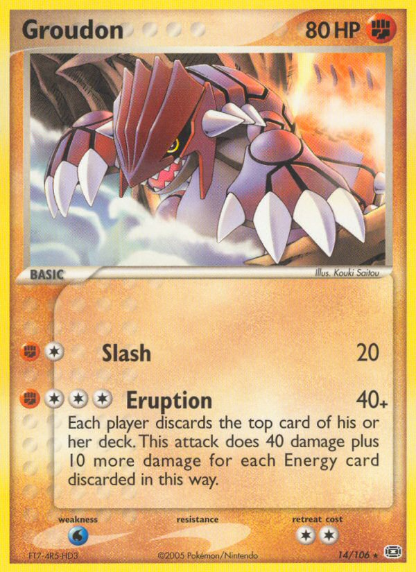 Groudon (14/106) [EX: Emerald] | GnG Games