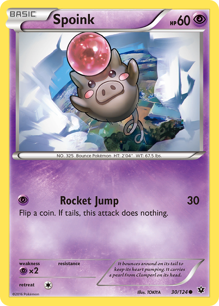 Spoink (30/124) [XY: Fates Collide] | GnG Games