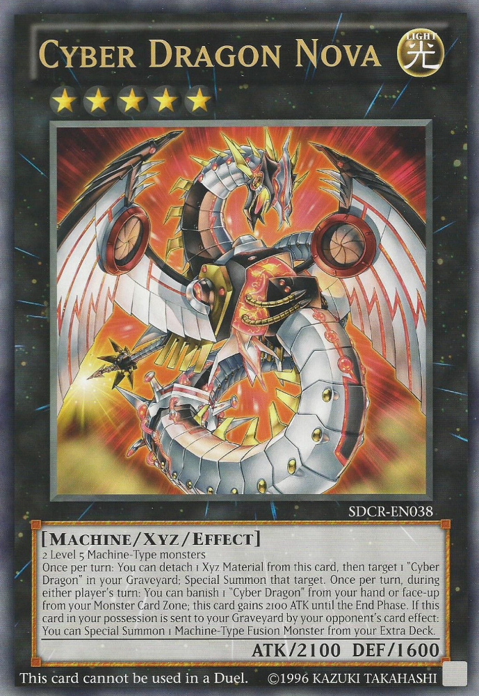 Cyber Dragon Nova (Oversized) (Machine Madness) [SDCR-EN038] Promo | GnG Games