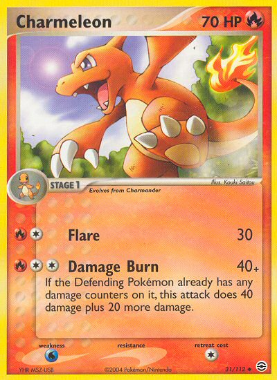 Charmeleon (31/112) [EX: FireRed & LeafGreen] | GnG Games