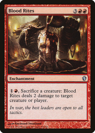 Blood Rites [Commander 2013] | GnG Games