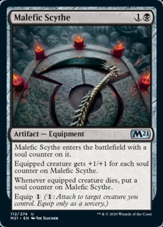 Malefic Scythe [Core Set 2021] | GnG Games