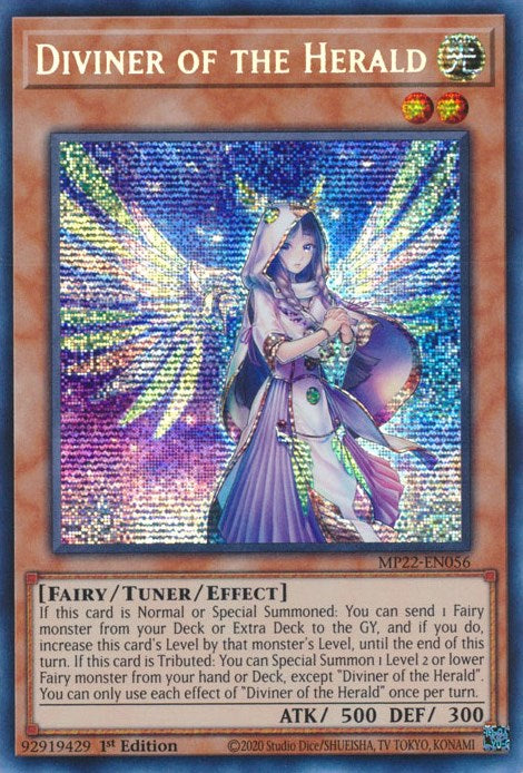 Diviner of the Herald [MP22-EN056] Prismatic Secret Rare | GnG Games