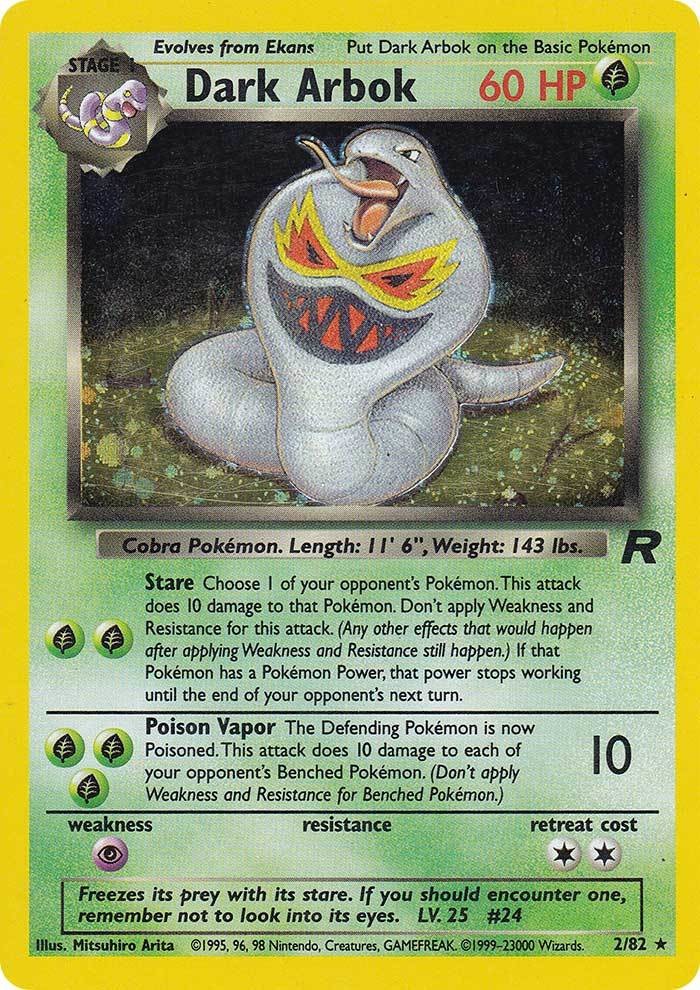 Dark Arbok (2/82) [Team Rocket Unlimited] | GnG Games