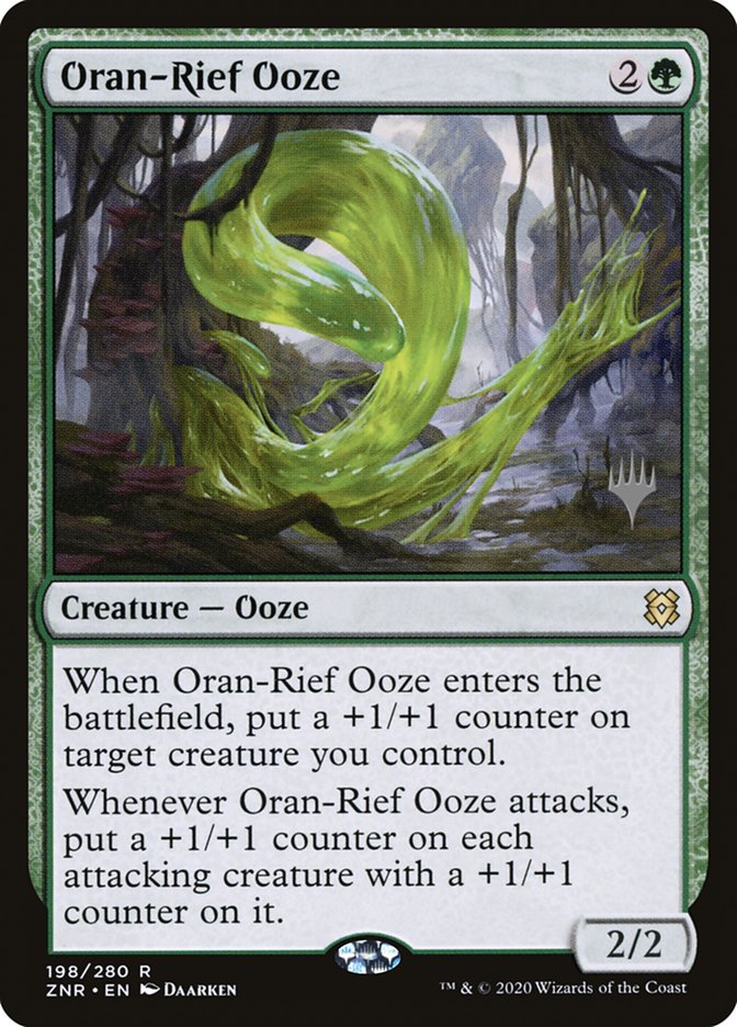 Oran-Rief Ooze (Promo Pack) [Zendikar Rising Promos] | GnG Games