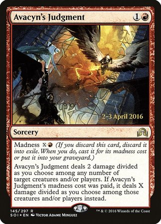 Avacyn's Judgment [Shadows over Innistrad Promos] | GnG Games