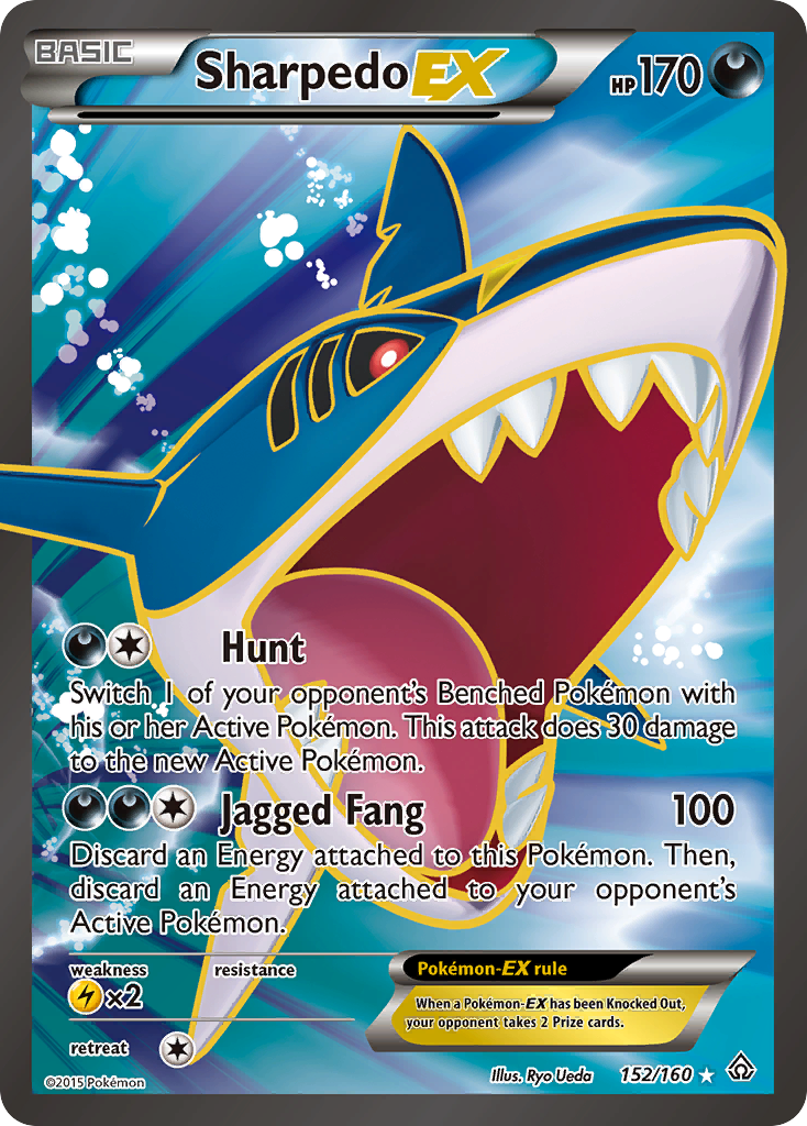 Sharpedo EX (152/160) [XY: Primal Clash] | GnG Games