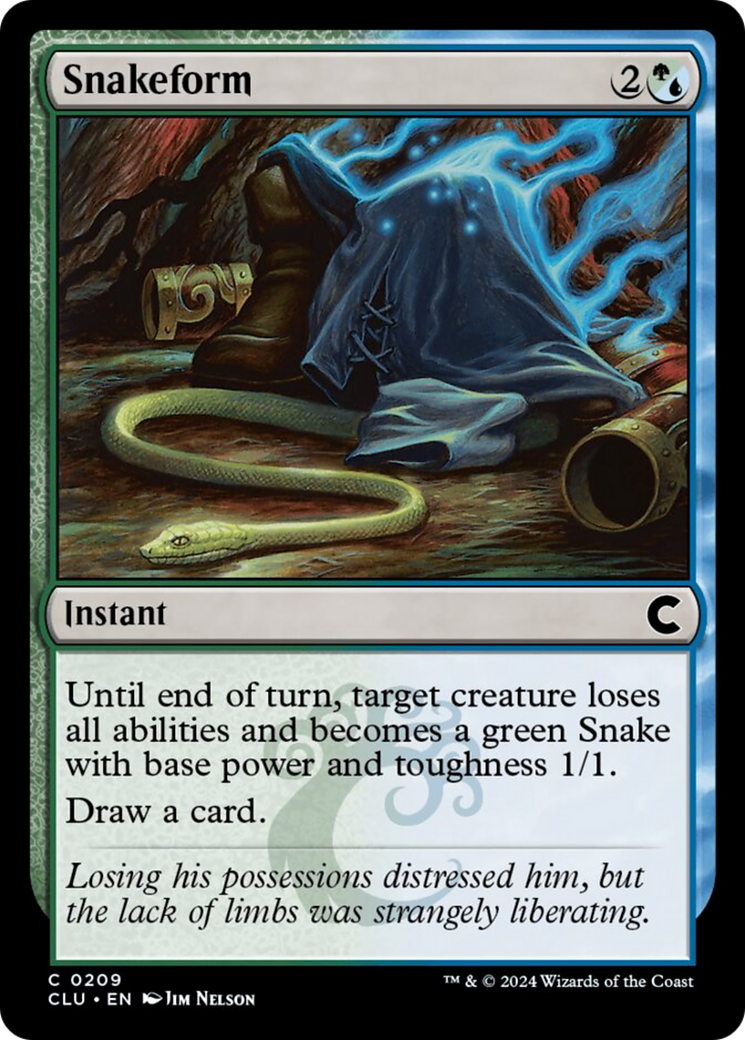 Snakeform [Ravnica: Clue Edition] | GnG Games