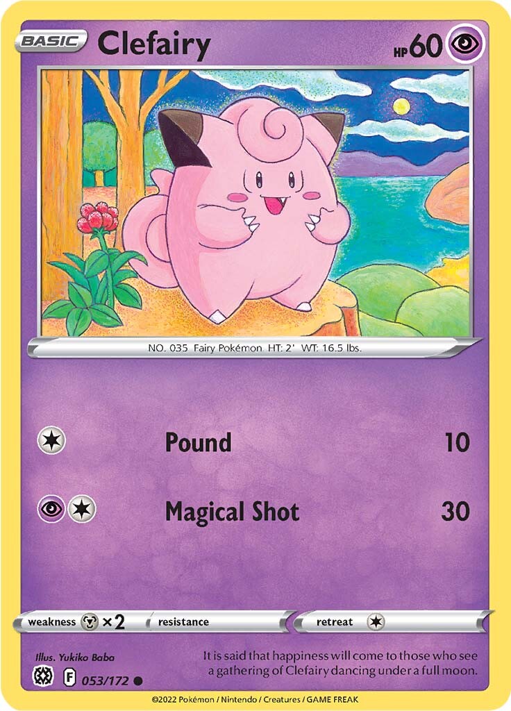 Clefairy (053/172) [Sword & Shield: Brilliant Stars] | GnG Games