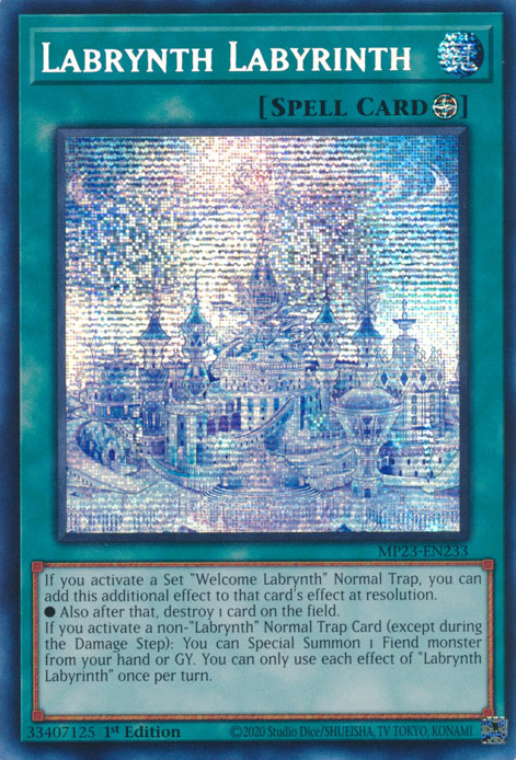 Labrynth Labyrinth [MP23-EN233] Prismatic Secret Rare | GnG Games