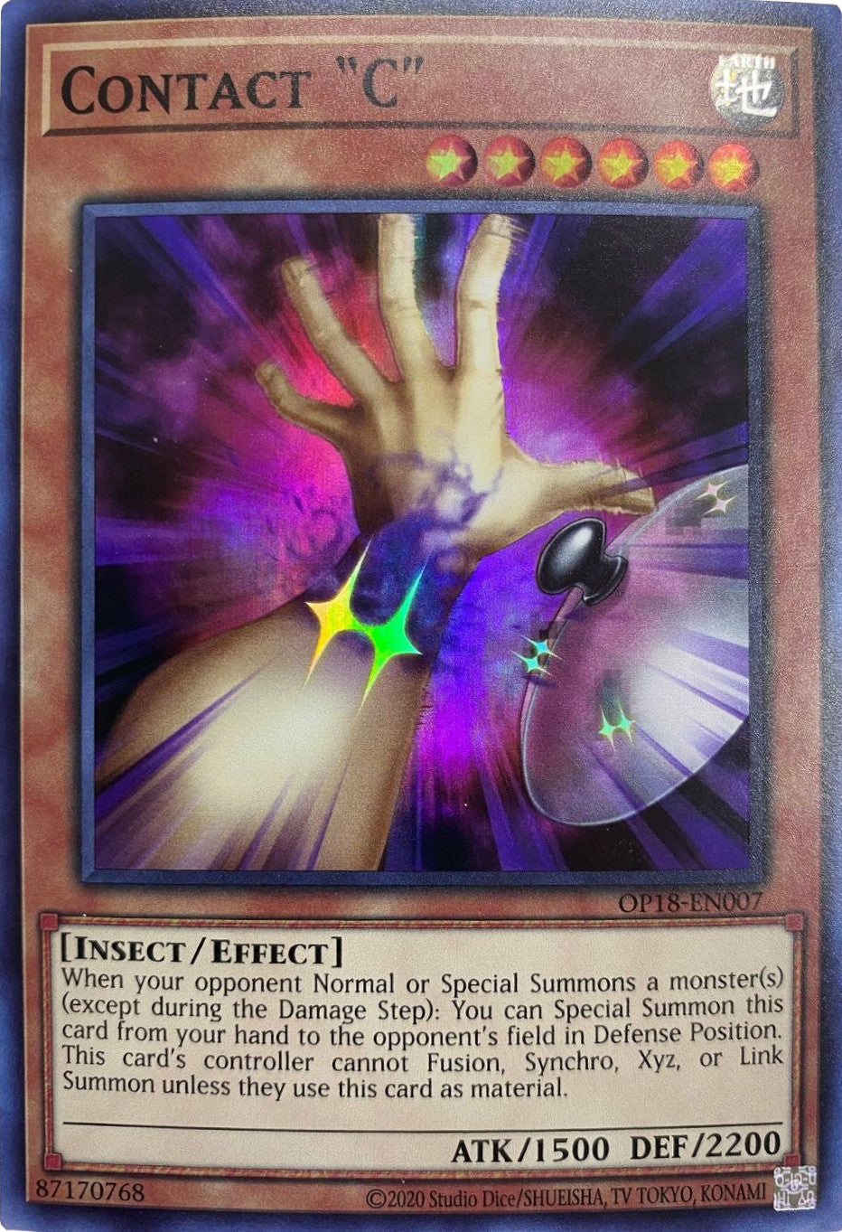 Contact C [OP18-EN007] Super Rare | GnG Games
