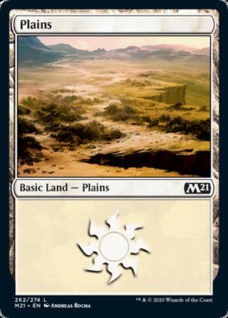 Plains (262) [Core Set 2021] | GnG Games