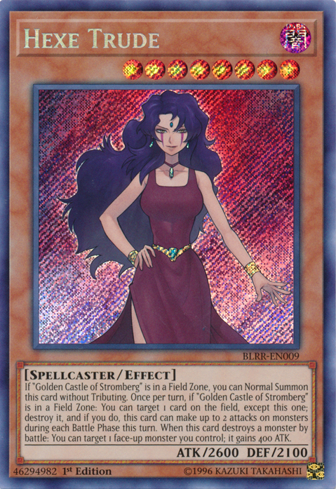 Hexe Trude [BLRR-EN009] Secret Rare | GnG Games