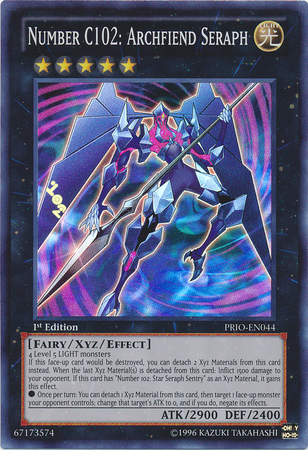 Number C102: Archfiend Seraph [PRIO-EN044] Super Rare | GnG Games