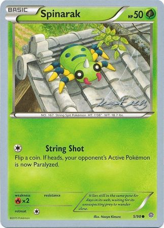 Spinarak (5/98) (Bebe - Jesper Eriksen) [World Championships 2016] | GnG Games