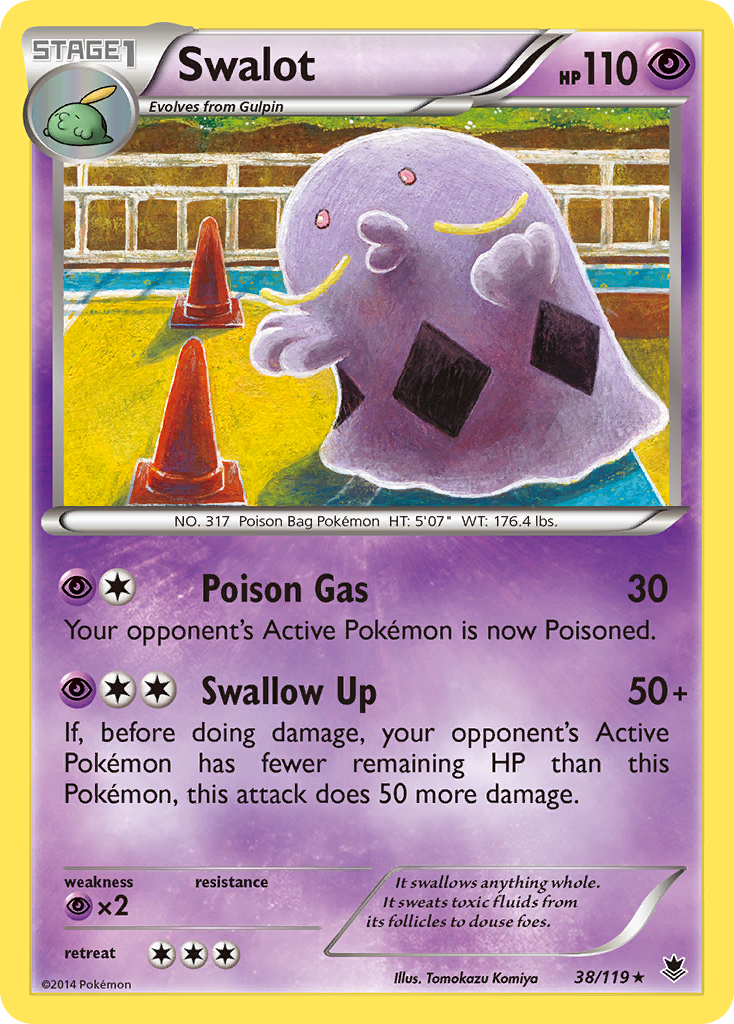 Swalot (38/119) [XY: Phantom Forces] | GnG Games