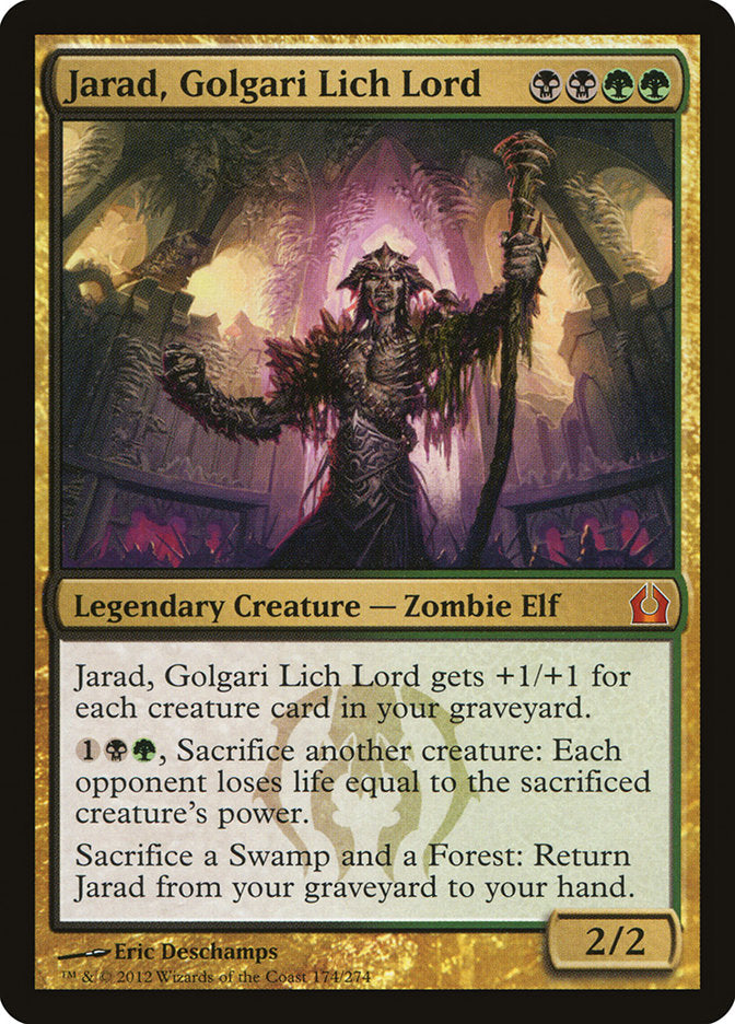 Jarad, Golgari Lich Lord [Return to Ravnica] | GnG Games