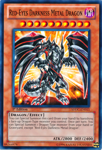 Red-Eyes Darkness Metal Dragon [SDDC-EN013] Common | GnG Games