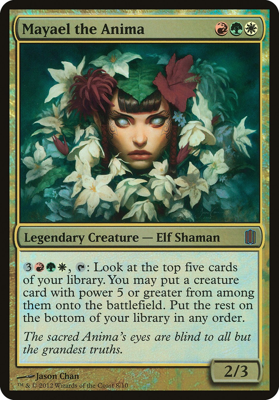 Mayael the Anima (Commander's Arsenal) [Oversize Cards] | GnG Games