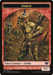 Goblin // Goat Double-sided Token [Commander 2014 Tokens] | GnG Games