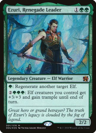 Ezuri, Renegade Leader [Duel Decks: Elves vs. Inventors] | GnG Games