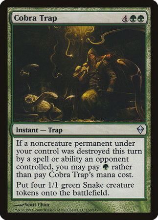 Cobra Trap [Zendikar] | GnG Games