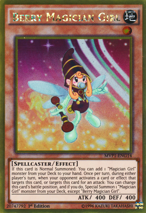 Berry Magician Girl [MVP1-ENG14] Gold Rare | GnG Games