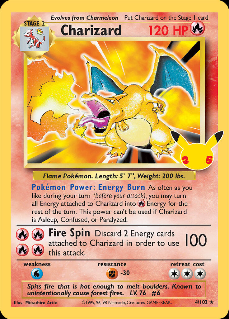 Charizard (4/102) [Celebrations: 25th Anniversary - Classic Collection] | GnG Games