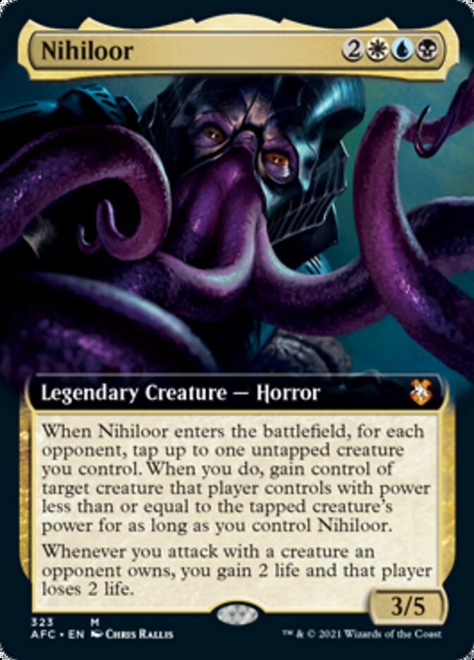 Nihiloor (Extended) [Dungeons & Dragons: Adventures in the Forgotten Realms Commander] | GnG Games