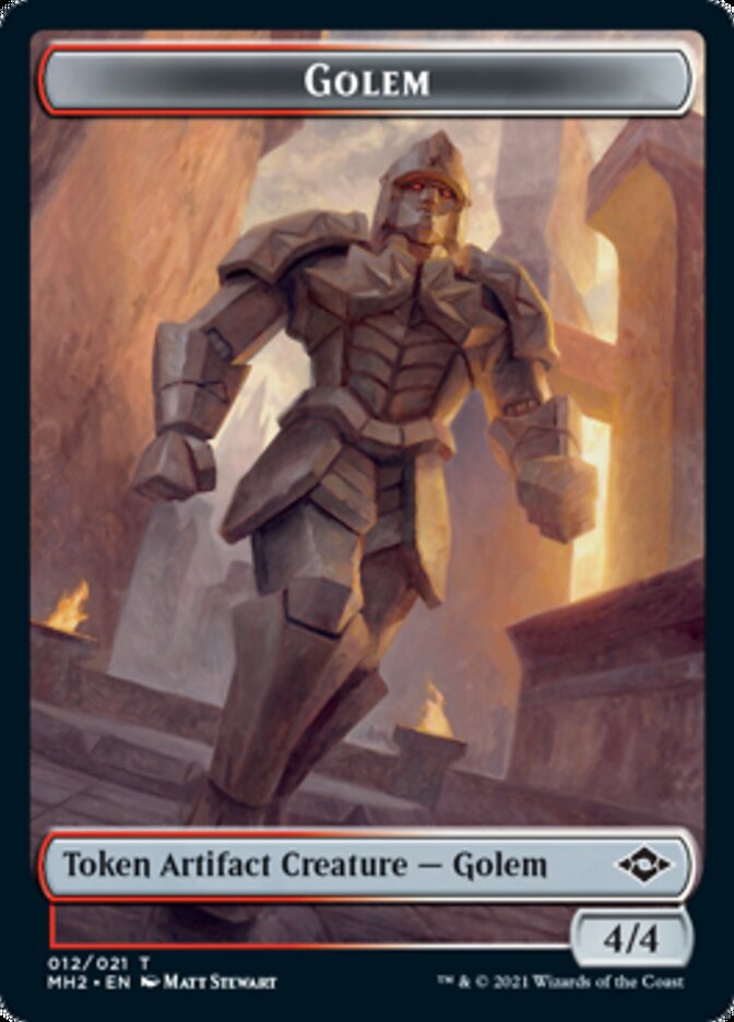 Golem Token [Modern Horizons 2 Tokens] | GnG Games