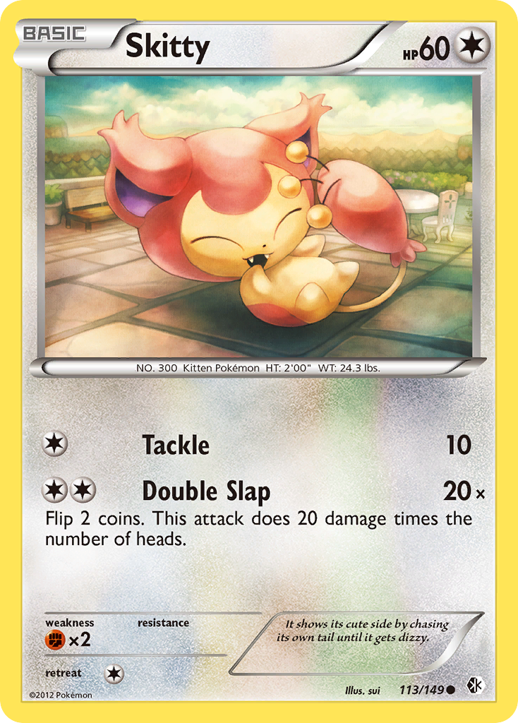 Skitty (113/149) [Black & White: Boundaries Crossed] | GnG Games