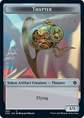 Elephant // Thopter Double-Sided Token [Starter Commander Decks] | GnG Games