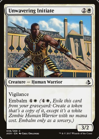 Unwavering Initiate [Amonkhet] | GnG Games